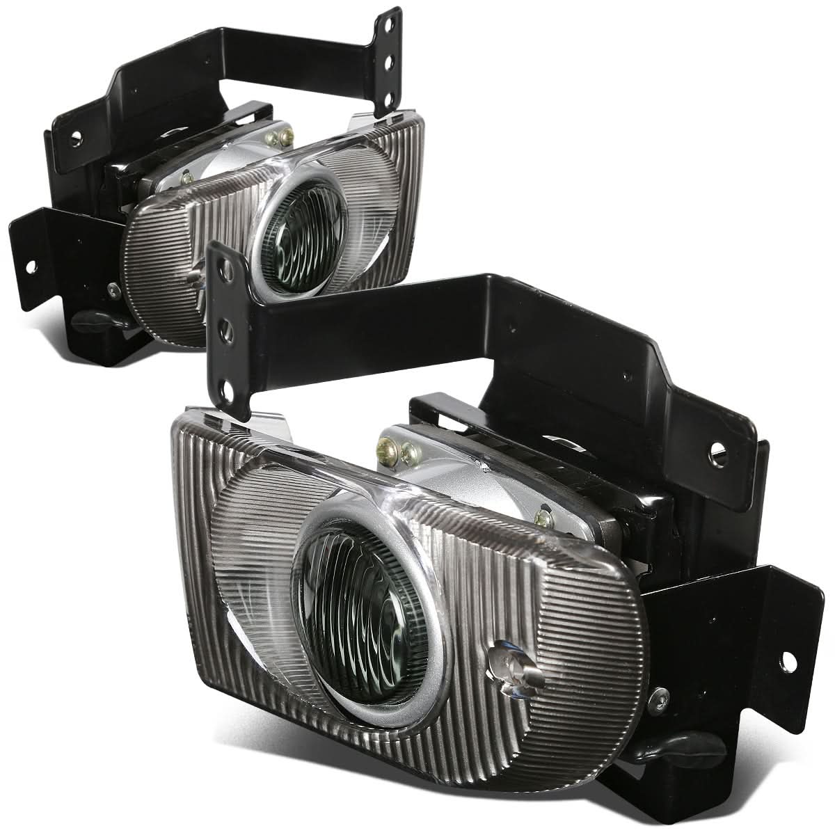 92-95 Honda Civic 4-Door Fog Lights with Switch - Smoke