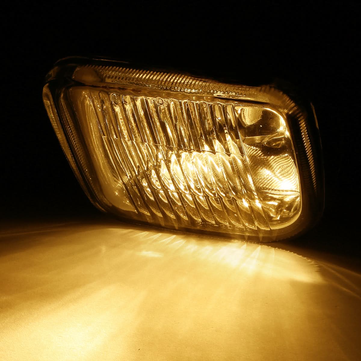 96-98 Honda Civic Fog Lights w/ Switch & H3 Bulb - Amber