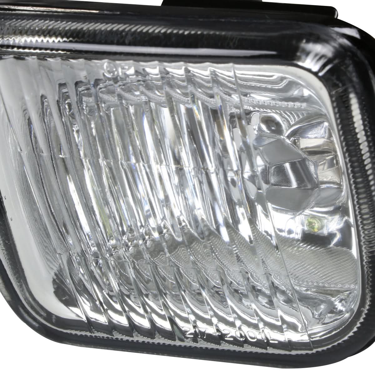 96-98 Honda Civic Fog Lights w/ Switch & H3 Bulb - Clear