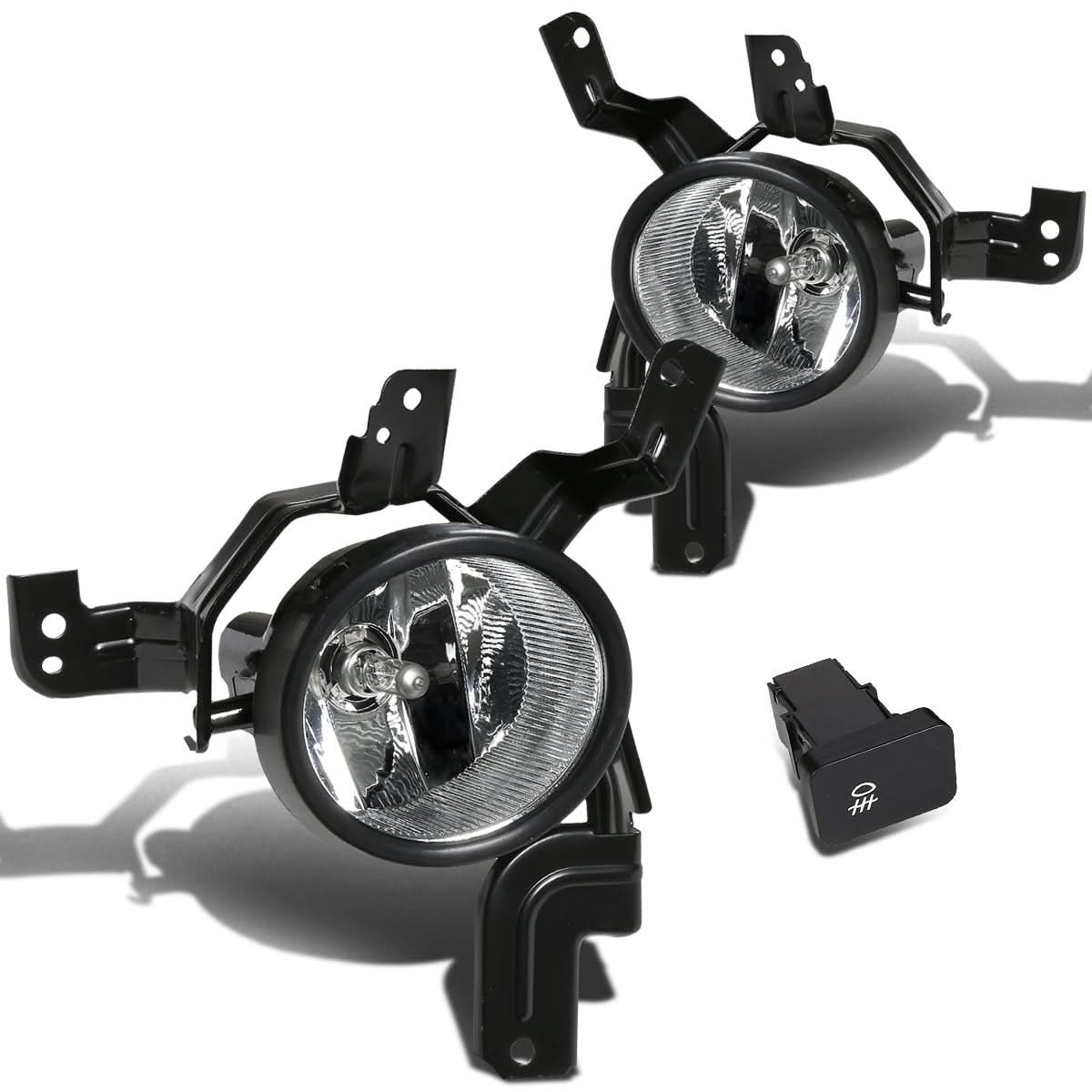 2007-2009 Honda CRV Fog Lights w/ Switch & H11 Bulb Clear