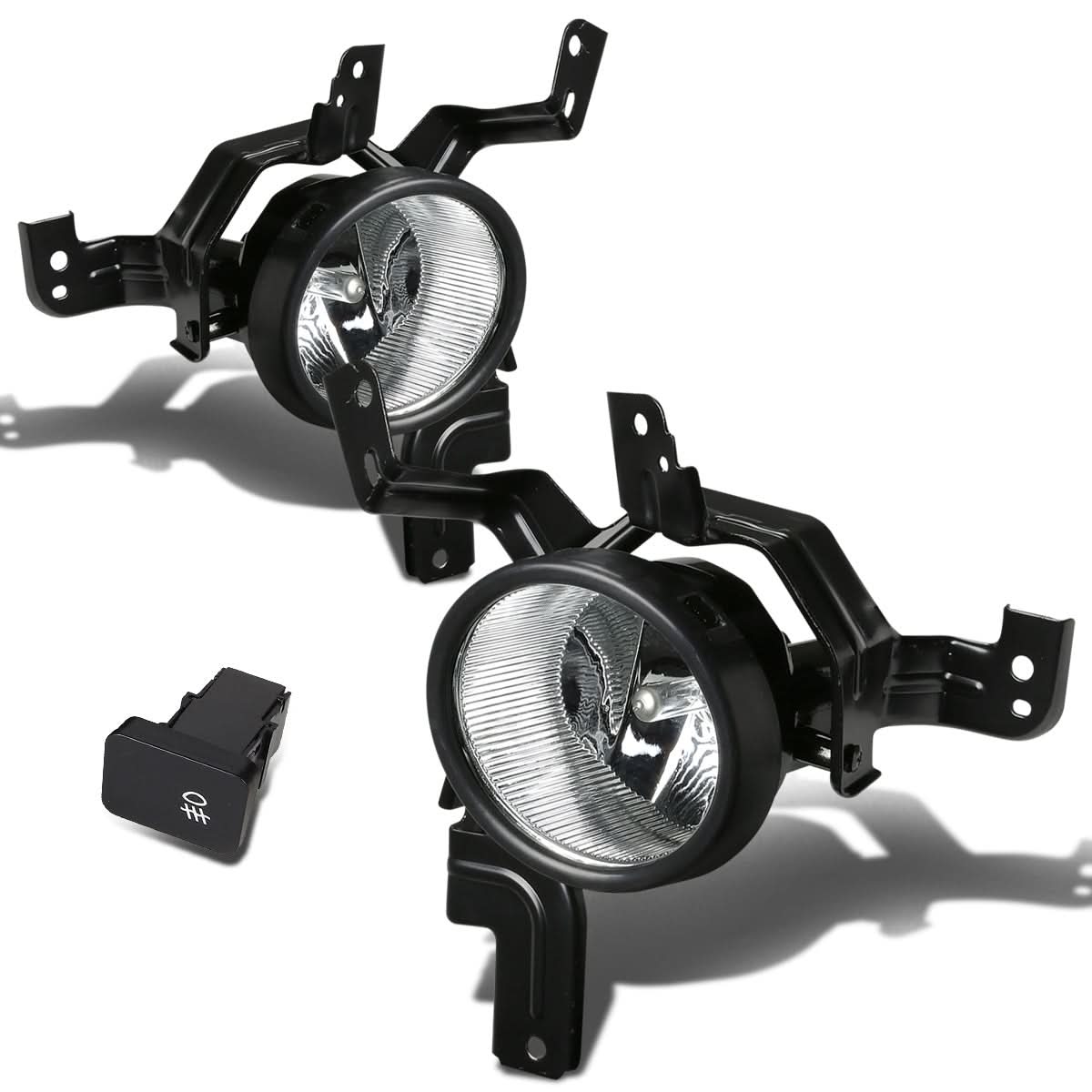 2007-2009 Honda CRV Fog Lights w/ Switch & H11 Bulb Clear