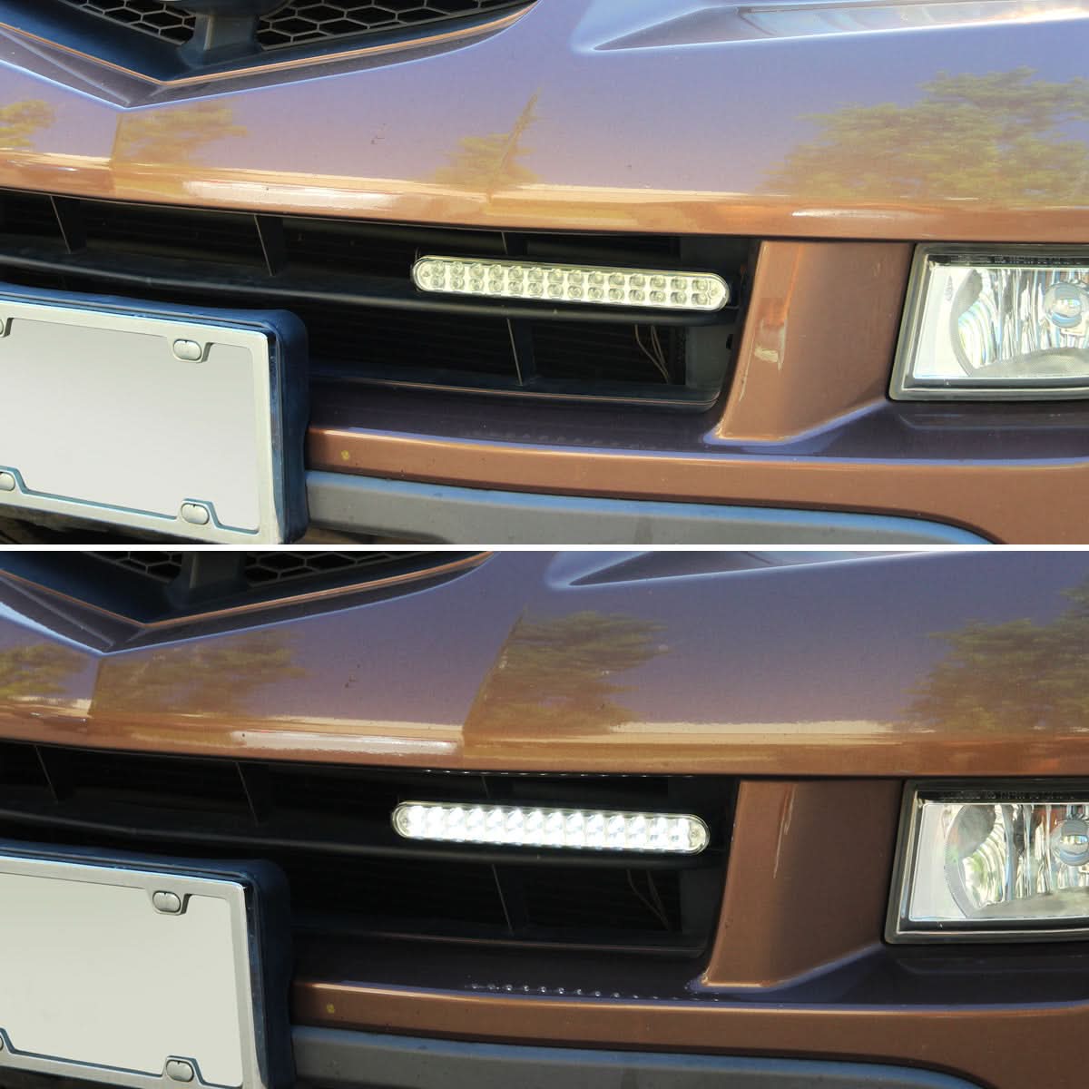 Universal 16 LED DRL Clear Fog Lights