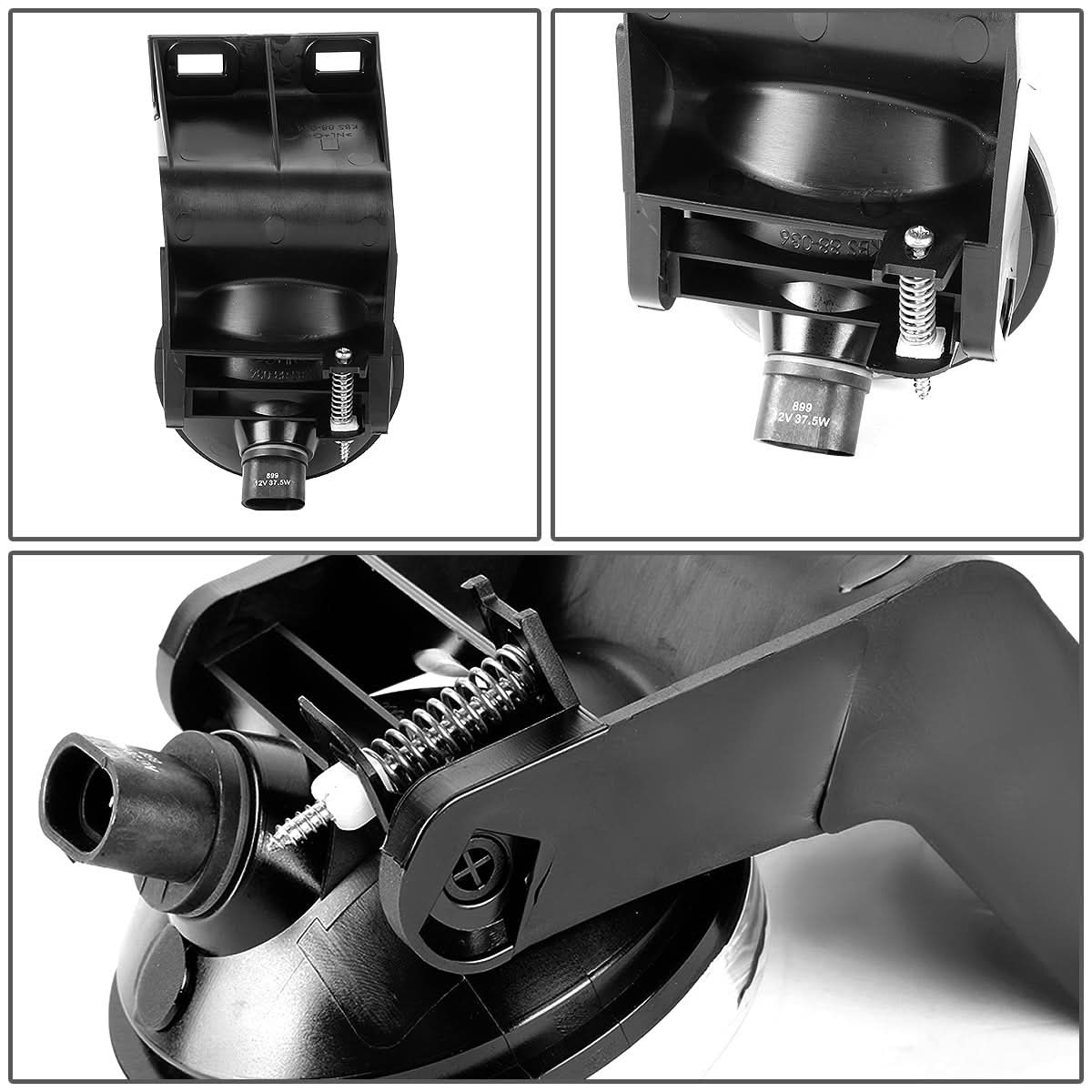 94-02 Dodge Ram 1500/2500/3500 Clear Fog Lights - 899 Bulb