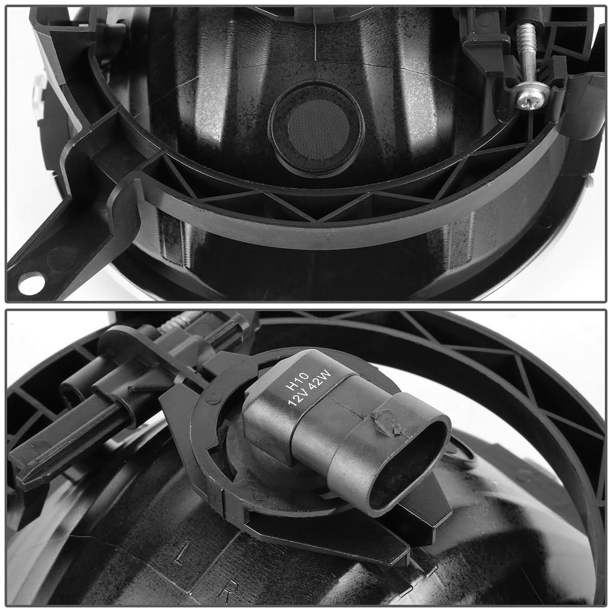 2005-2009 Ford Mustang GT Smoke Fog Lights - H10 Bulb