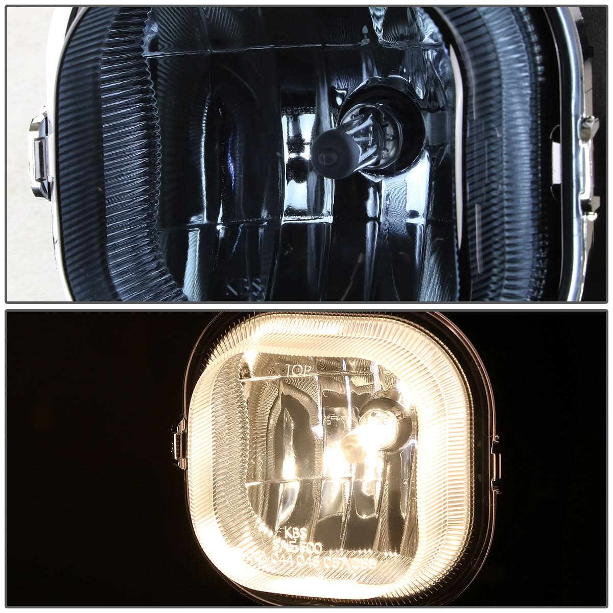 08-10 Ford F-250 F-350 F-450 F-550 Super Duty Smoke Fog Lights H10