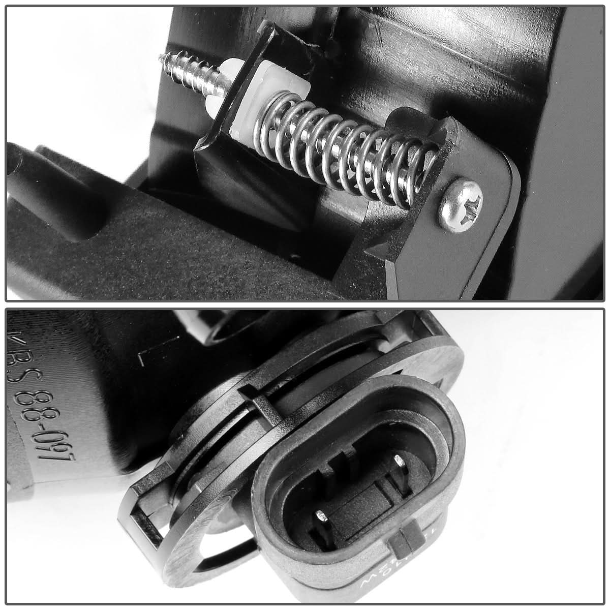 03-06 Ford Expedition Fog Lights H10 Bulb Clear Lens 4-Door