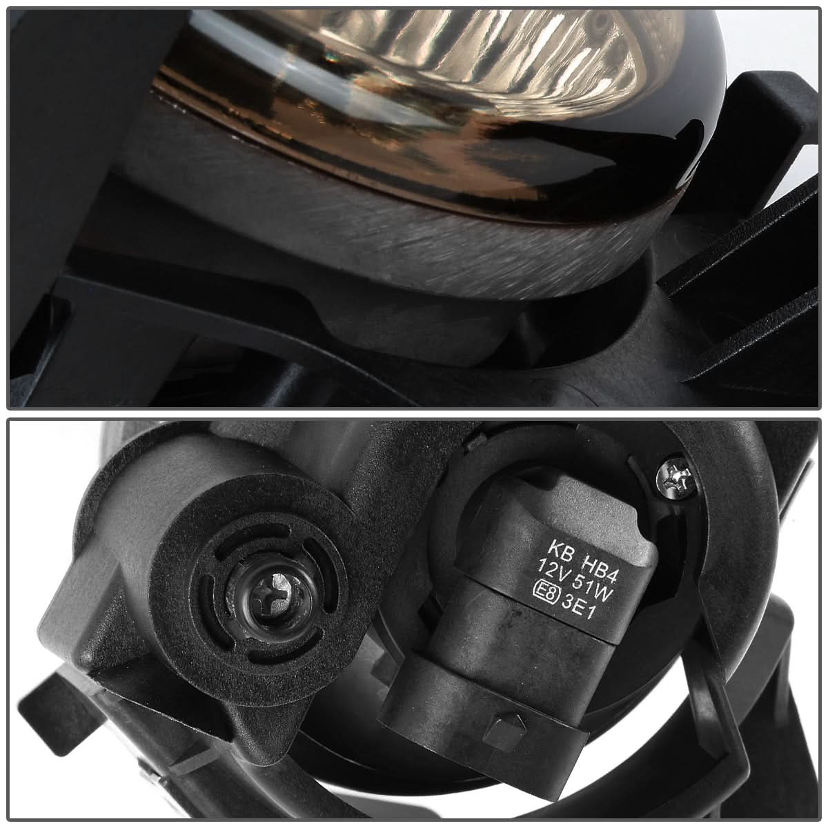 2008-2011 Subaru Impreza WRX Smoke Fog Lights - 9006 Bulb
