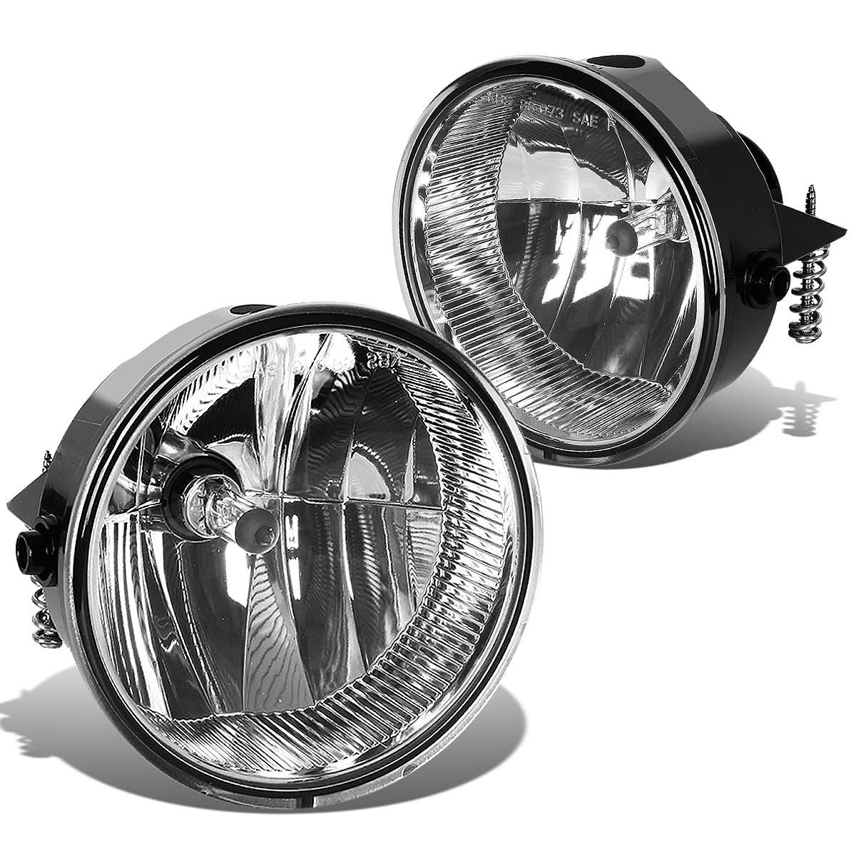 2011-2014 Ford F-150 / Lincoln Mark LT Clear Fog Lights w/ 9140 Bulbs