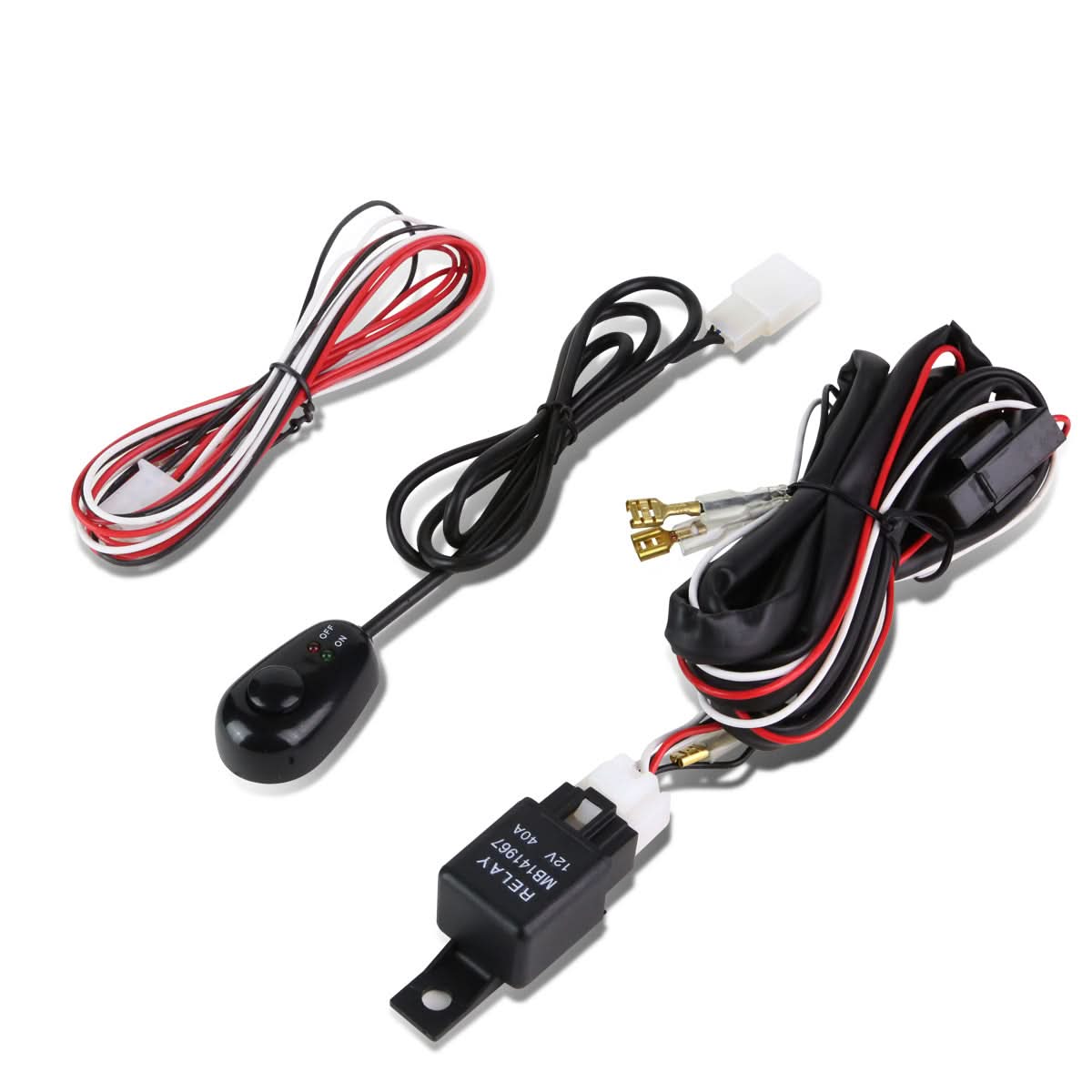 Universal Fog Light Wiring Harness with Switch