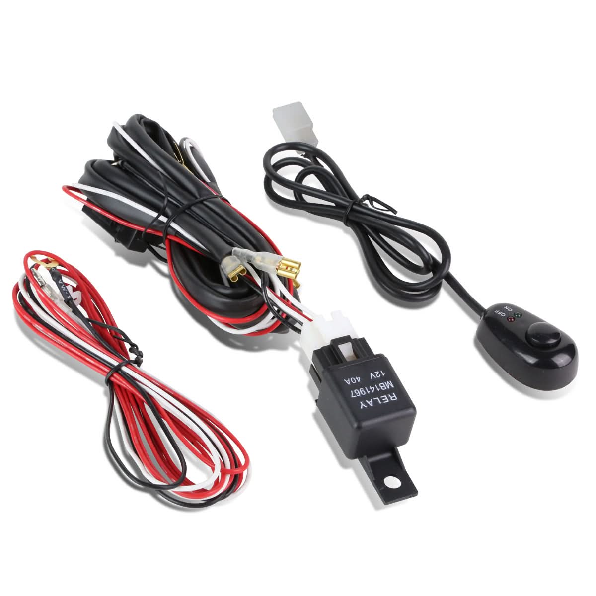 Universal Fog Light Wiring Harness with Switch