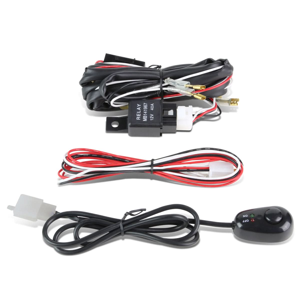 Universal Fog Light Wiring Harness with Switch