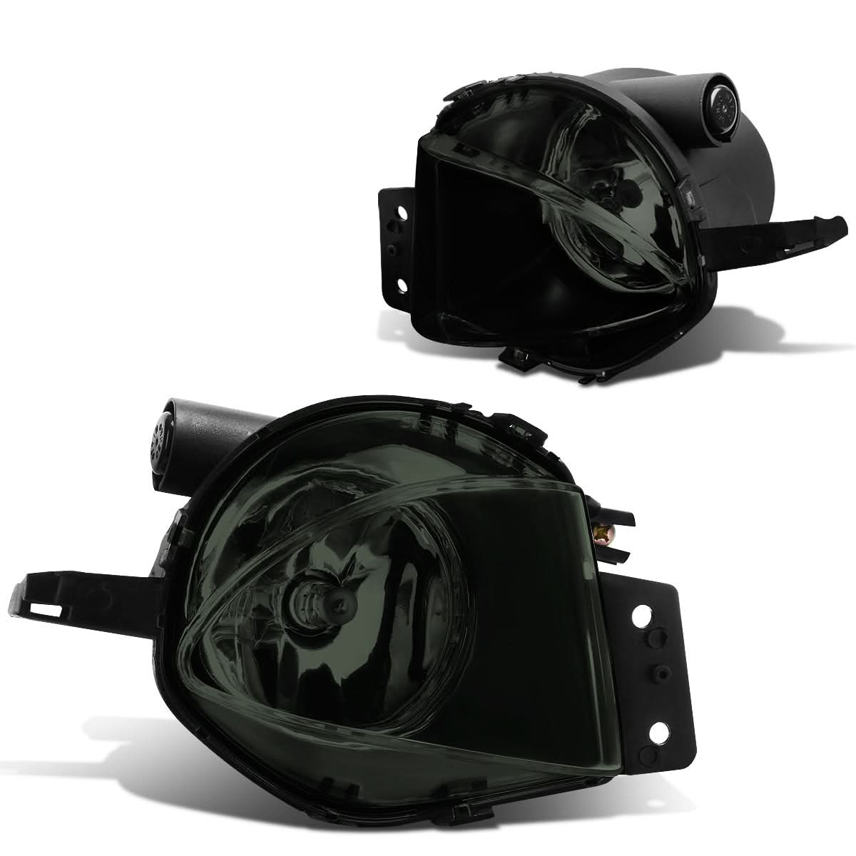 06-08 BMW 325i 328i 330i Fog Lights w/ Switch H11 Bulb Smoke