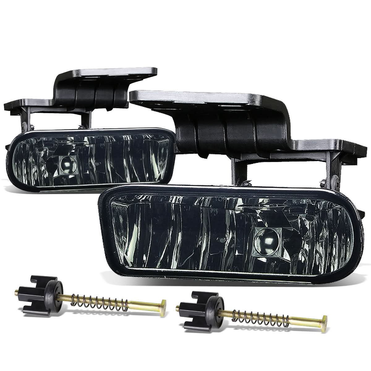 99-06 Chevrolet Silverado Suburban Tahoe Fog Lights w/ Switch Smoke