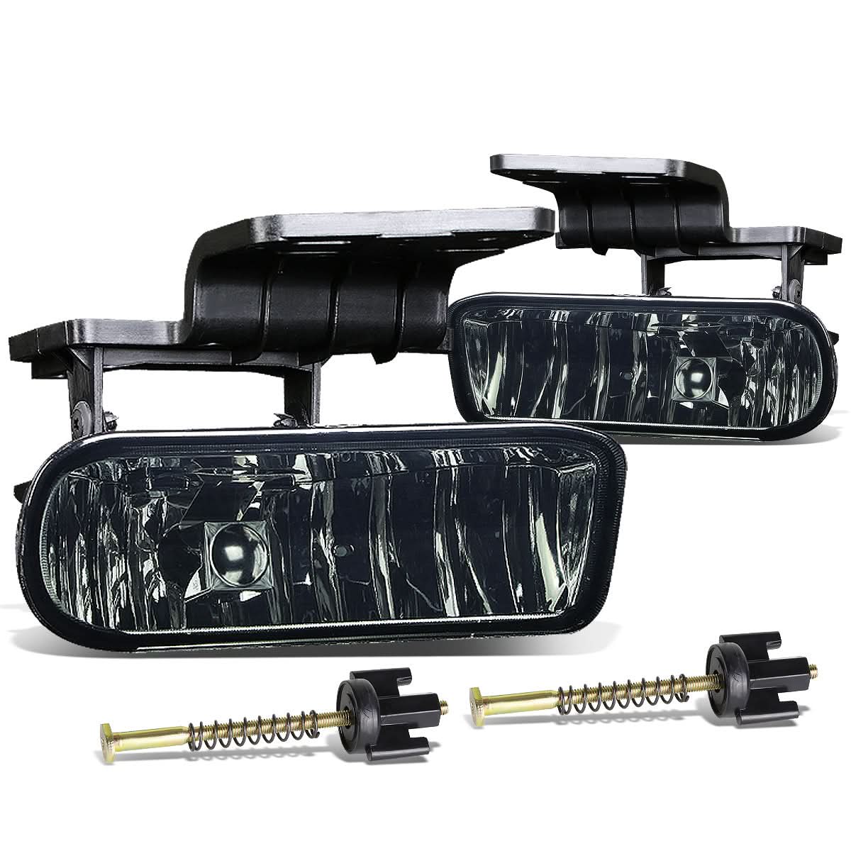 99-06 Chevrolet Silverado Suburban Tahoe Fog Lights w/ Switch Smoke
