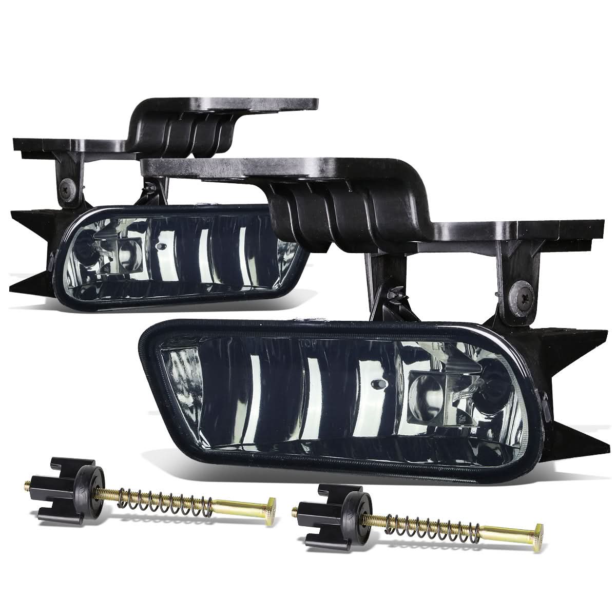 99-06 Chevrolet Silverado Suburban Tahoe Fog Lights w/ Switch Smoke