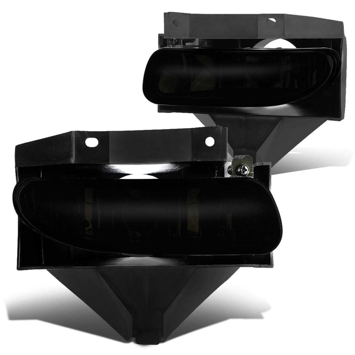99-04 Ford Mustang GT Fog Lights - 899 Bulb - Black