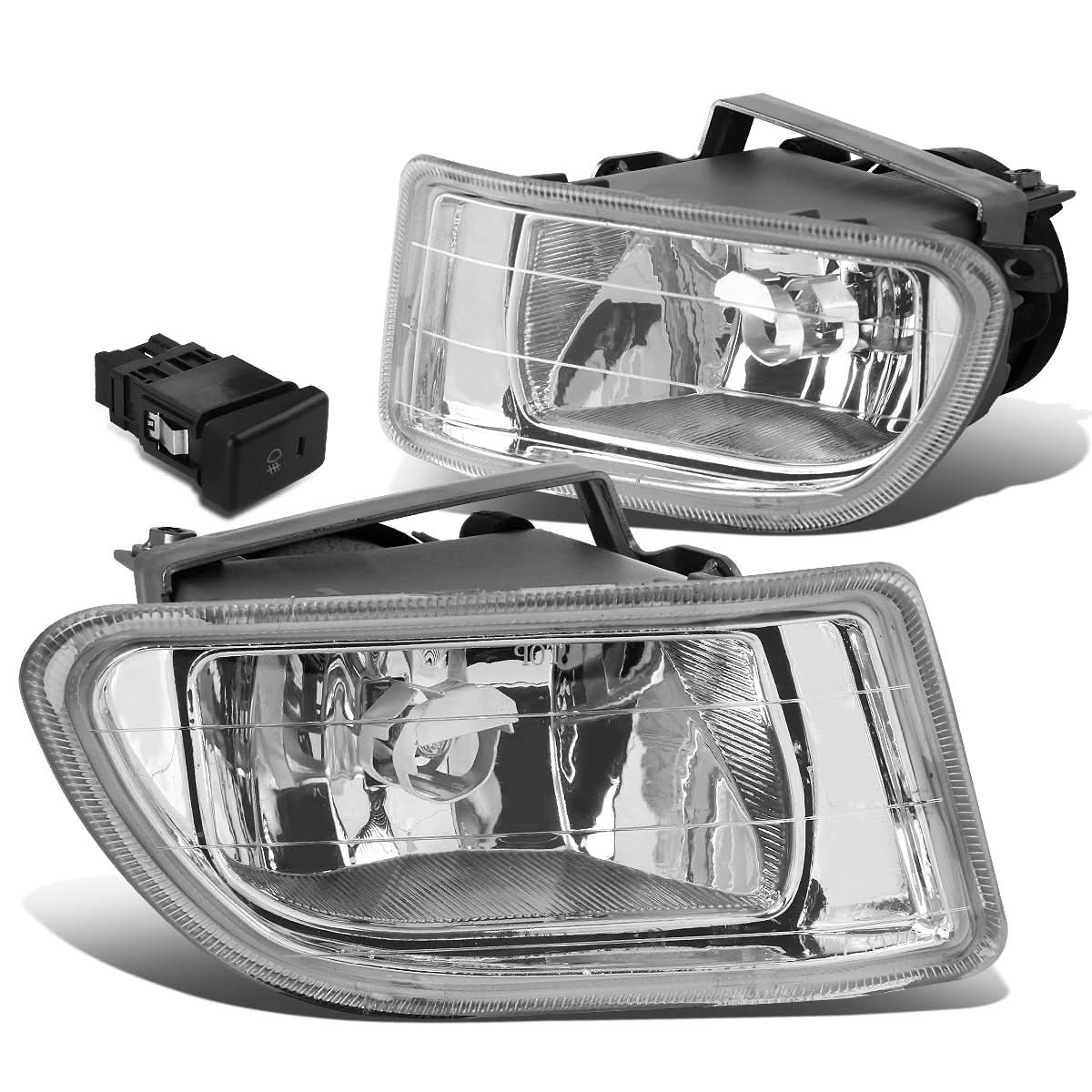 99-04 Honda Odyssey Fog Lights w/ Switch H11 Bulb Clear