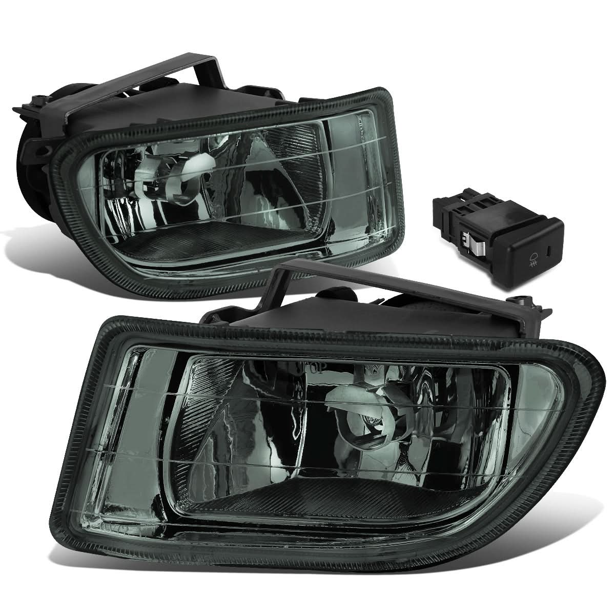 99-04 Honda Odyssey Fog Lights w/ Switch H11 Bulb Smoke