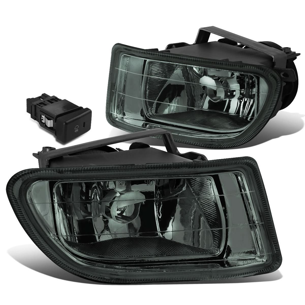 99-04 Honda Odyssey Fog Lights w/ Switch H11 Bulb Smoke