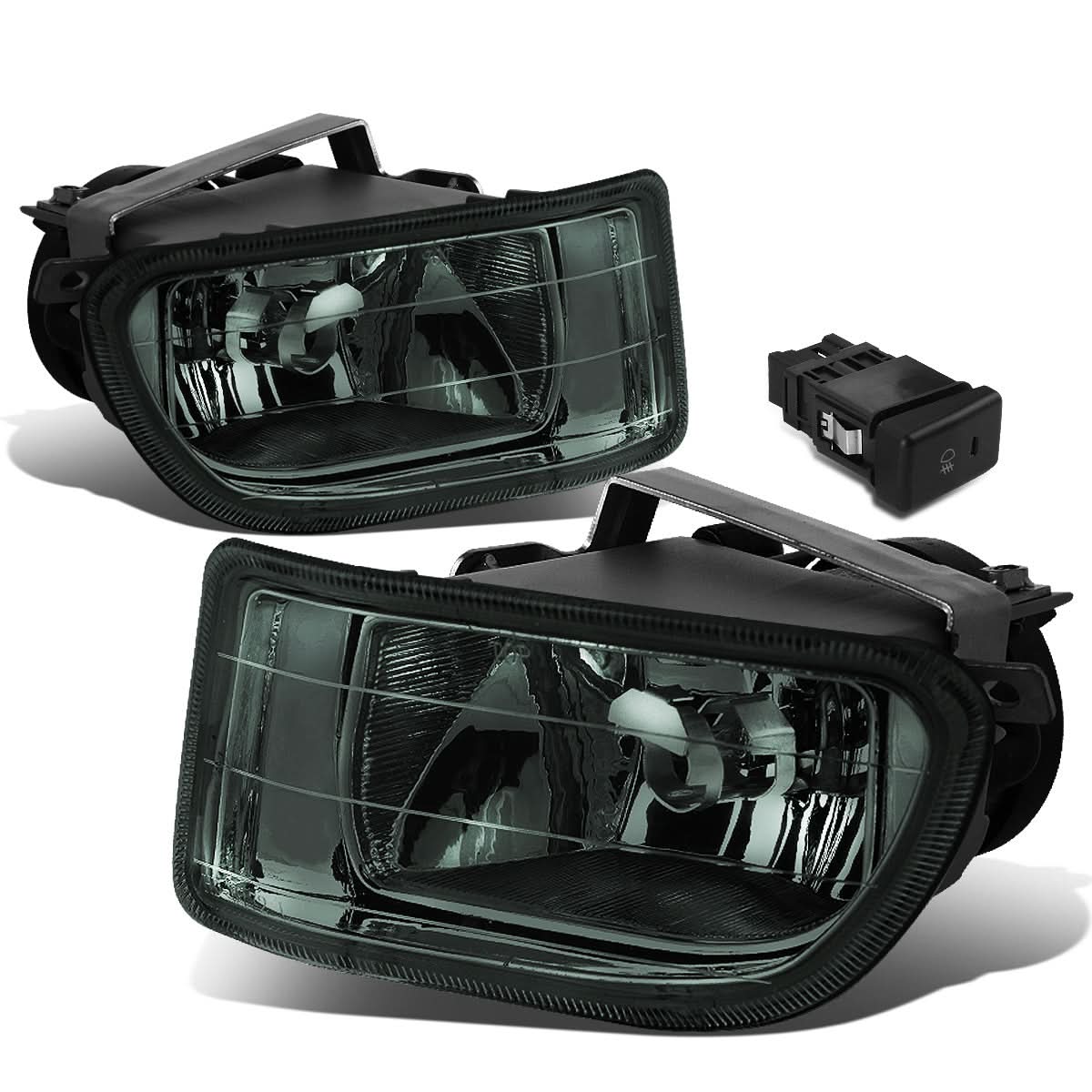 99-04 Honda Odyssey Fog Lights w/ Switch H11 Bulb Smoke