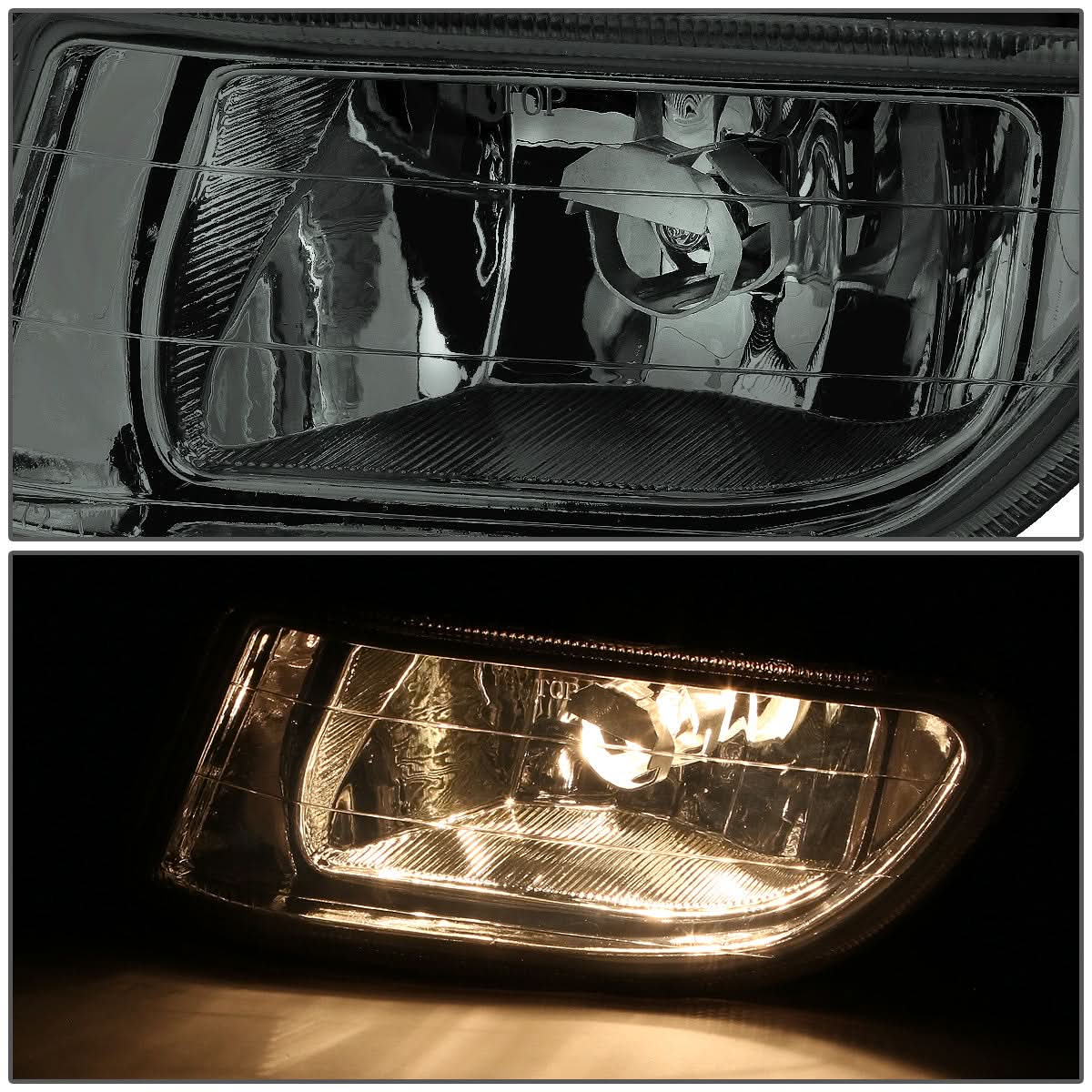 99-04 Honda Odyssey Fog Lights w/ Switch H11 Bulb Smoke