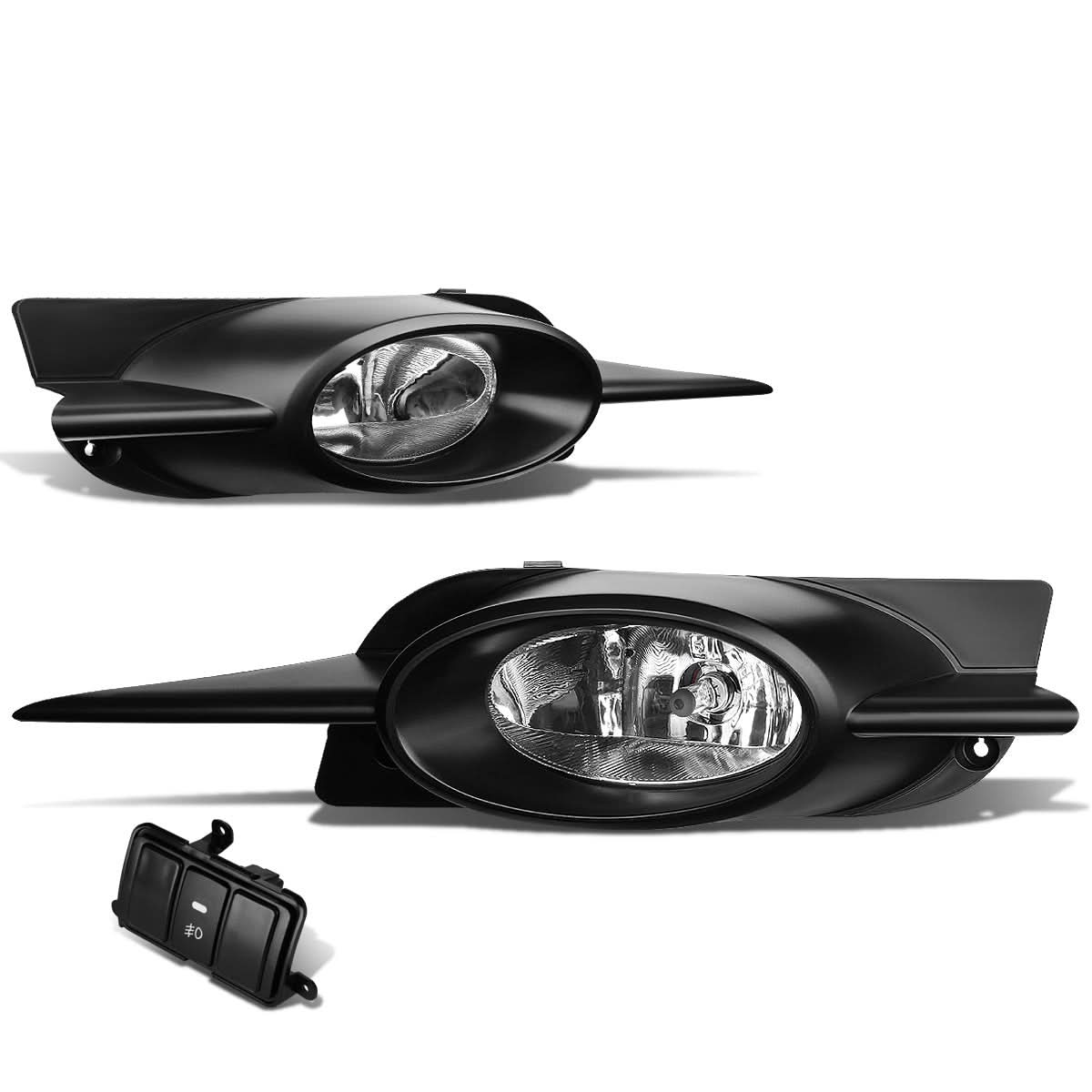09-11 Honda Civic 2-Door Fog Lights w/ Switch & H11 Bulb Clear