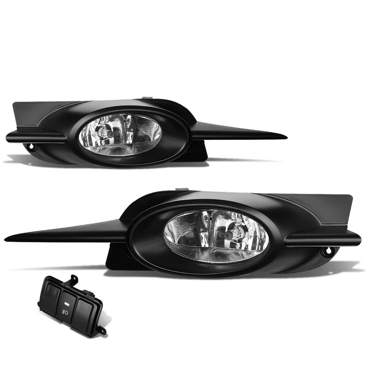 09-11 Honda Civic 2-Door Fog Lights w/ Switch & H11 Bulb Clear