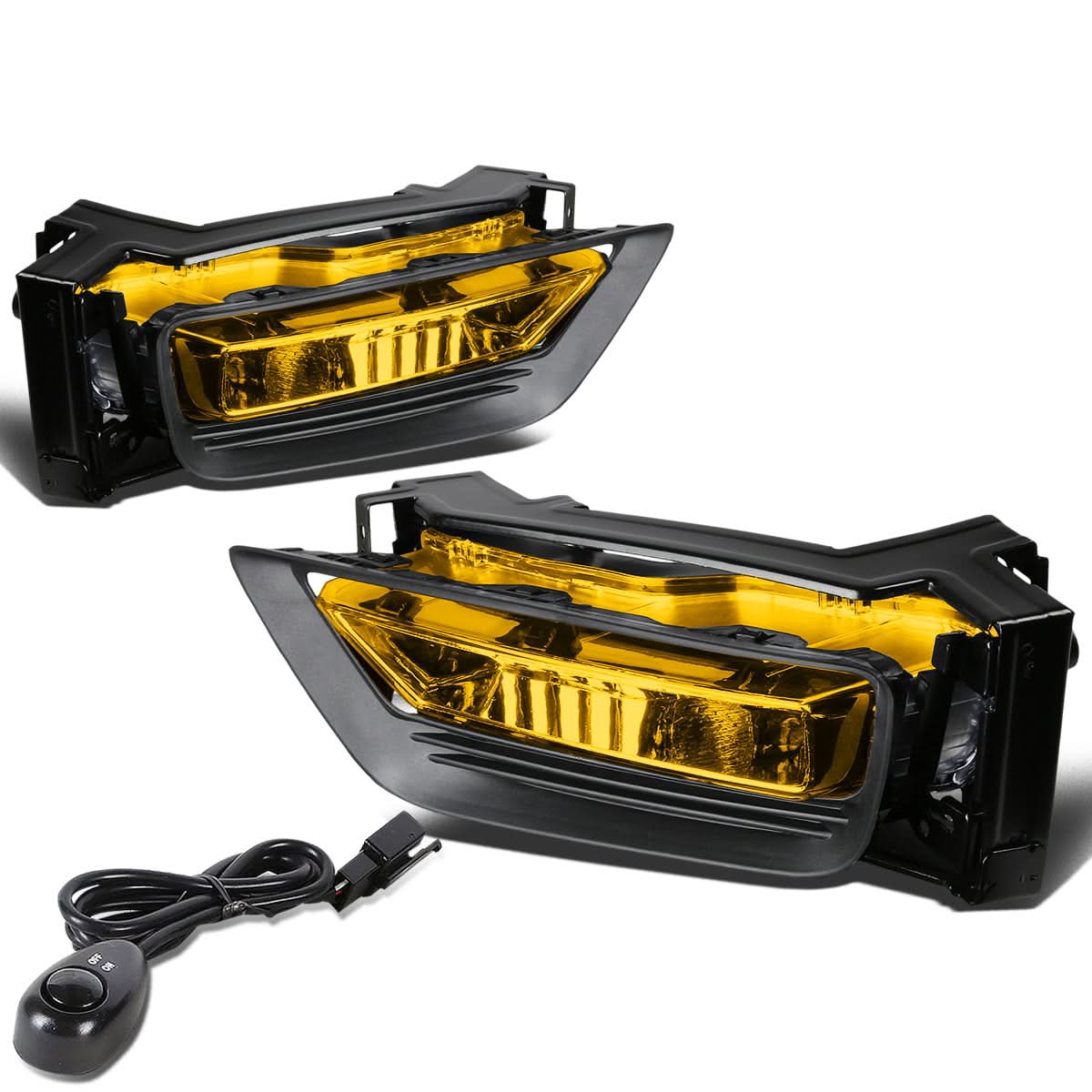 2013-2014 Honda Accord 4-Door Fog Lights with Switch H11 Amber