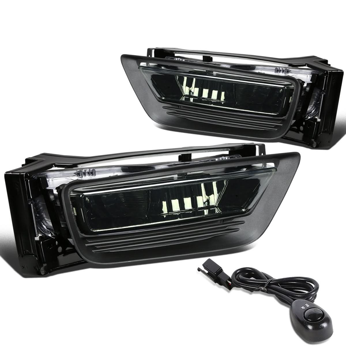 2013-2014 Honda Accord Fog Lights with Switch - Smoke
