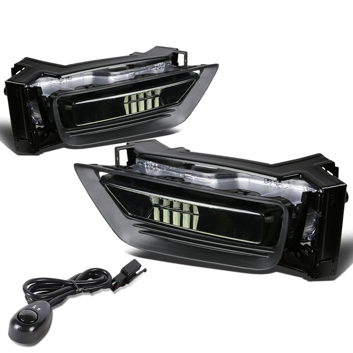 2013-2014 Honda Accord Fog Lights with Switch - Smoke