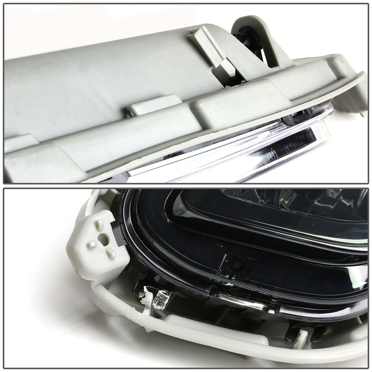 2012-2016 Hyundai Accent 4-Door Fog Lights with Switch - Smoke