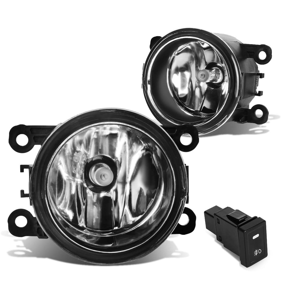 06-14 Suzuki Grand Vitara / 06-12 SX4 Clear Fog Lights w/ Switch