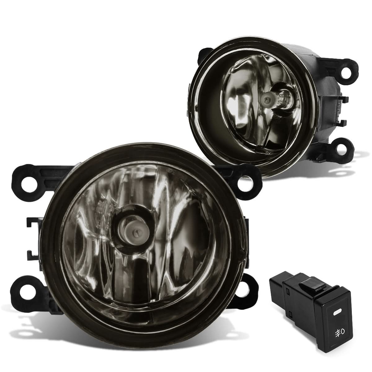 06-14 Suzuki Grand Vitara / 06-12 SX4 Fog Lights w/ Switch - Smoke