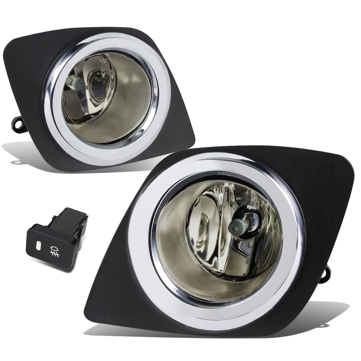 2009-2012 Toyota RAV4 Fog Lights w/ Switch & H11 Bulb - Smoke