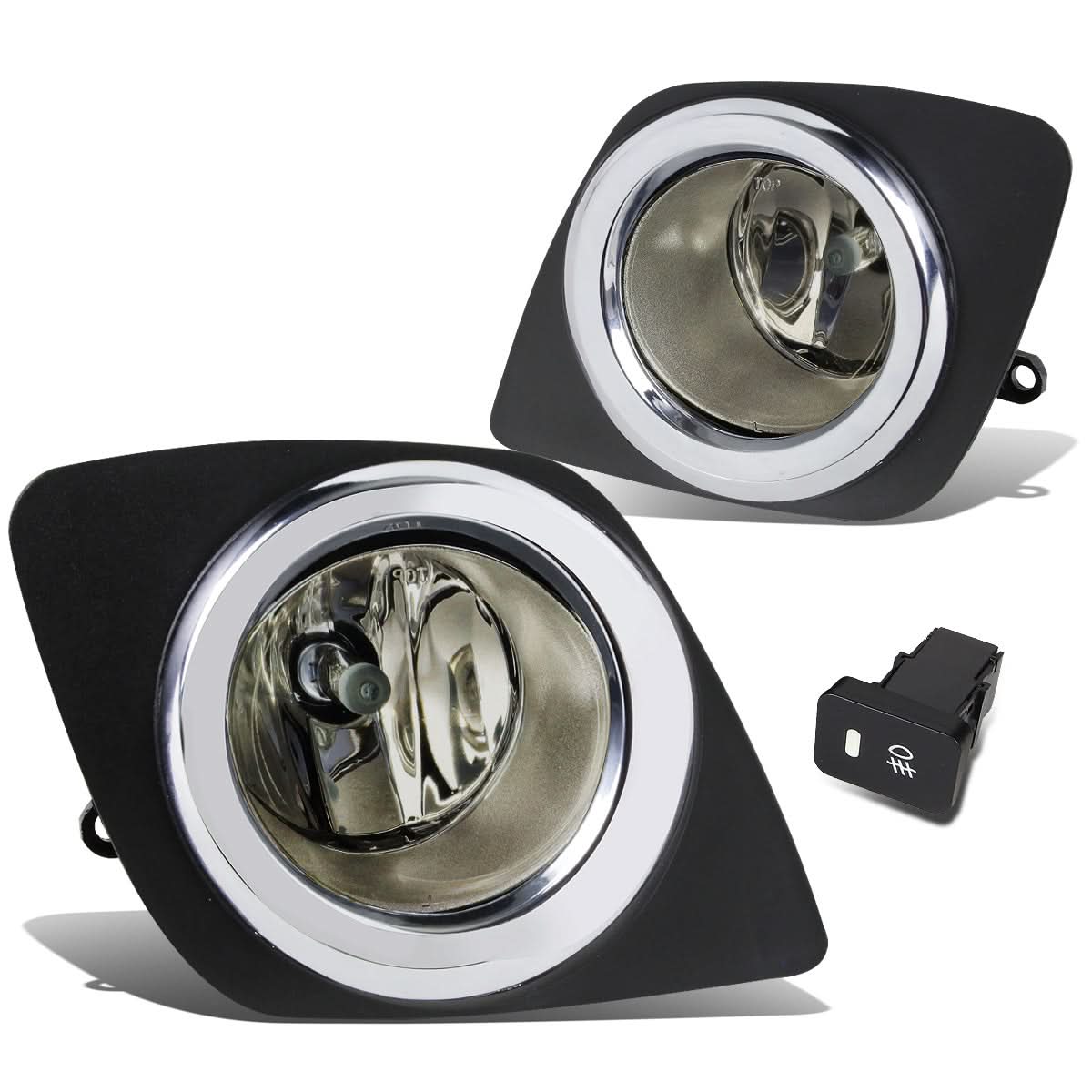 2009-2012 Toyota RAV4 Fog Lights w/ Switch & H11 Bulb - Smoke