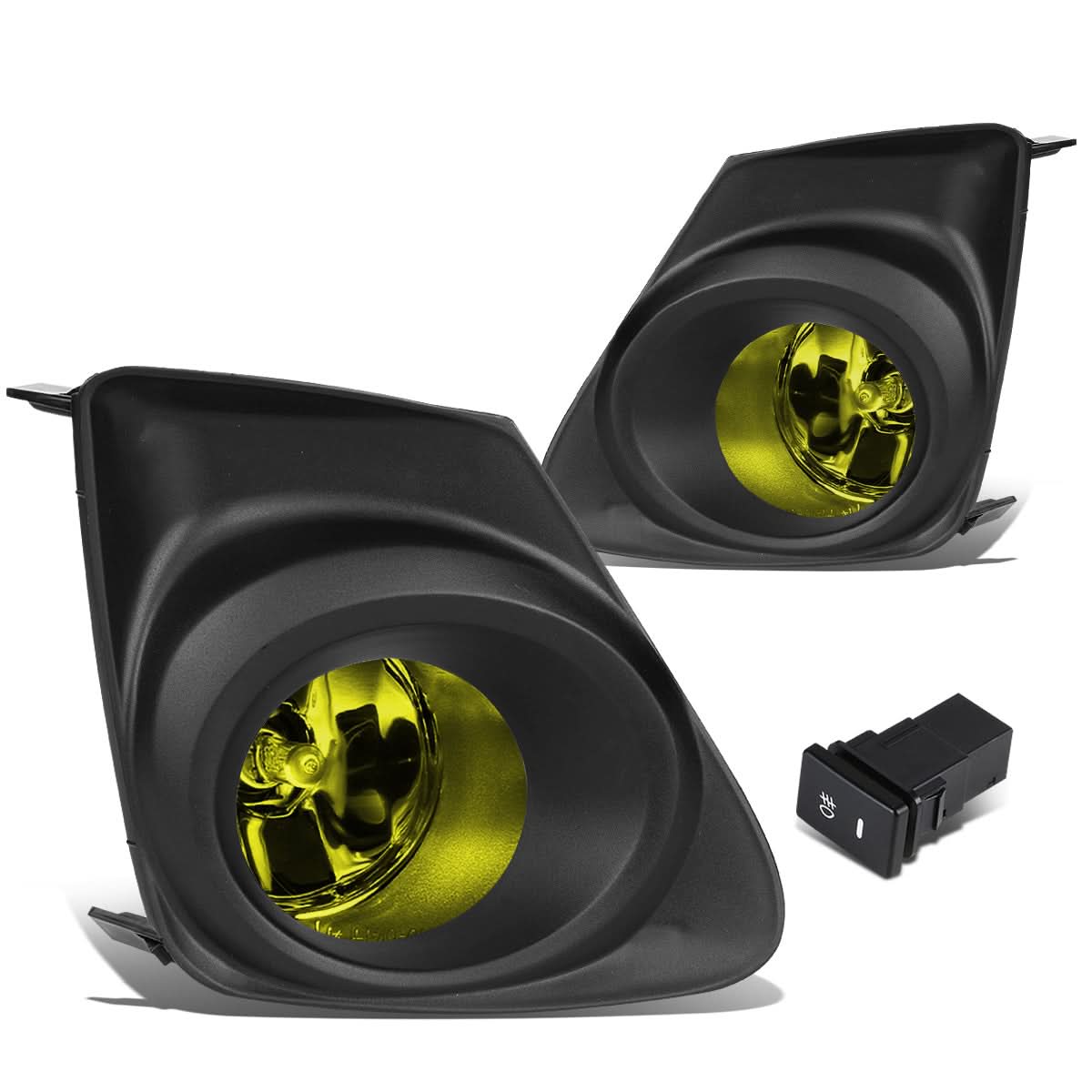 2011-2013 Toyota Corolla Fog Lights w/ Switch & H11 Bulb - Amber