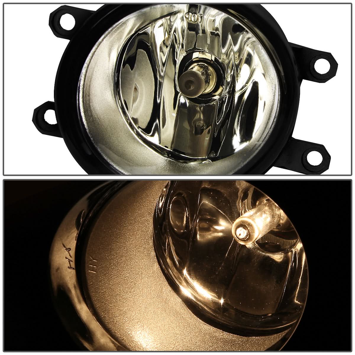 2011-2013 Toyota Corolla Fog Lights w/ Switch H11 Bulb Smoke