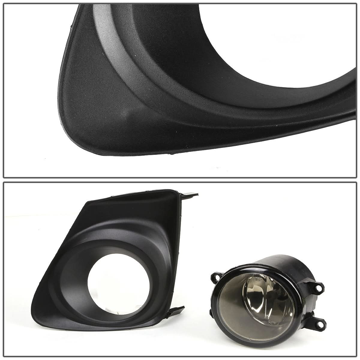 2011-2013 Toyota Corolla Fog Lights w/ Switch H11 Bulb Smoke