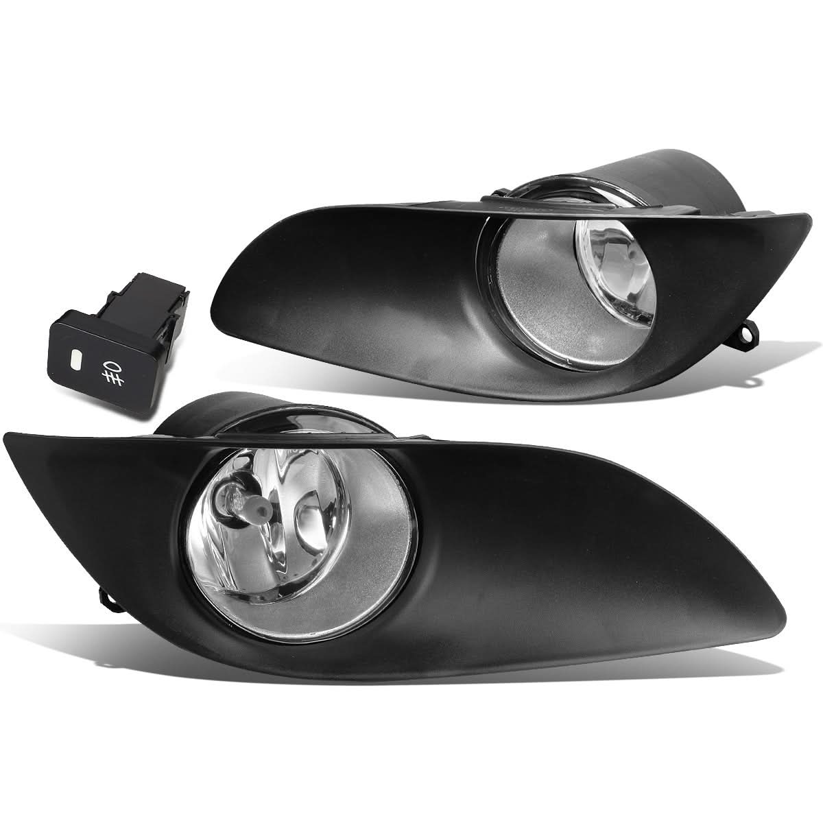 09-11 Toyota Yaris Hatchback Fog Lights w/ Switch & H11 Bulb - Clear