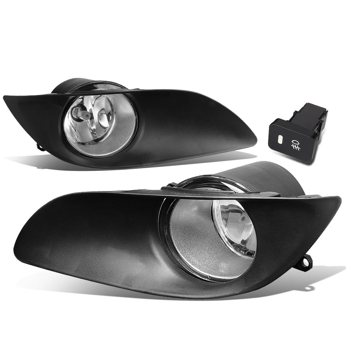 09-11 Toyota Yaris Hatchback Fog Lights w/ Switch & H11 Bulb - Clear