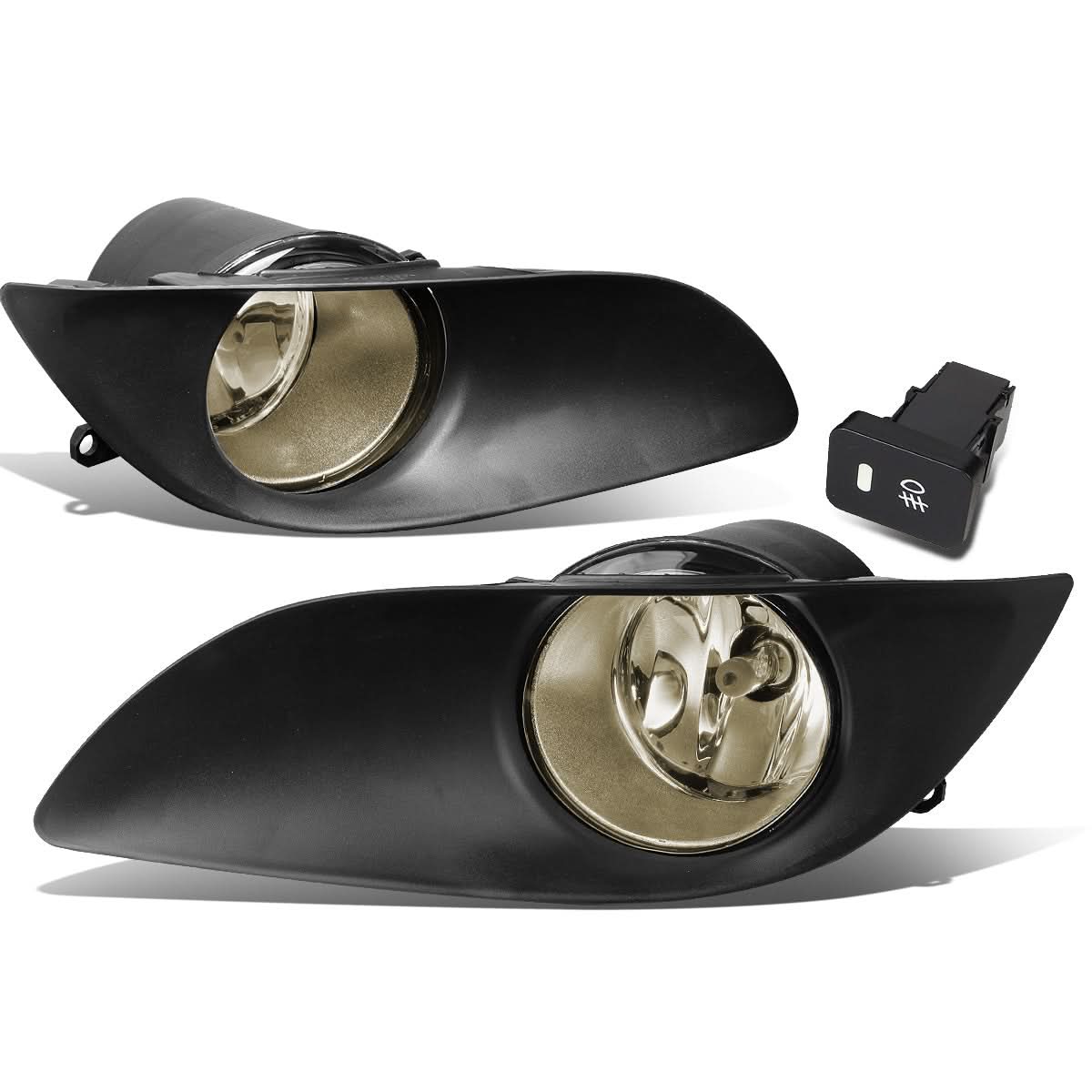 2009-2011 Toyota Yaris Hatchback Fog Lights w/ Switch H11 Smoke