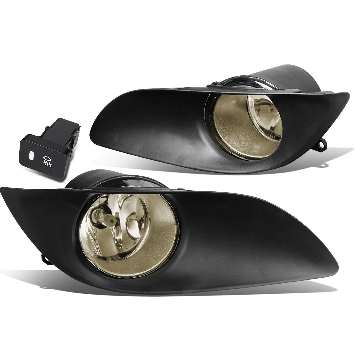 2009-2011 Toyota Yaris Hatchback Fog Lights w/ Switch H11 Smoke