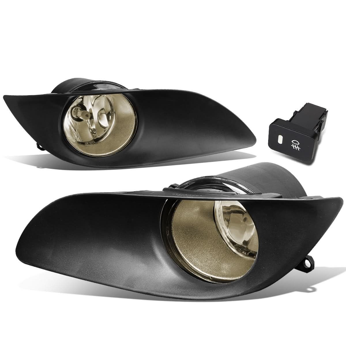 2009-2011 Toyota Yaris Hatchback Fog Lights w/ Switch H11 Smoke
