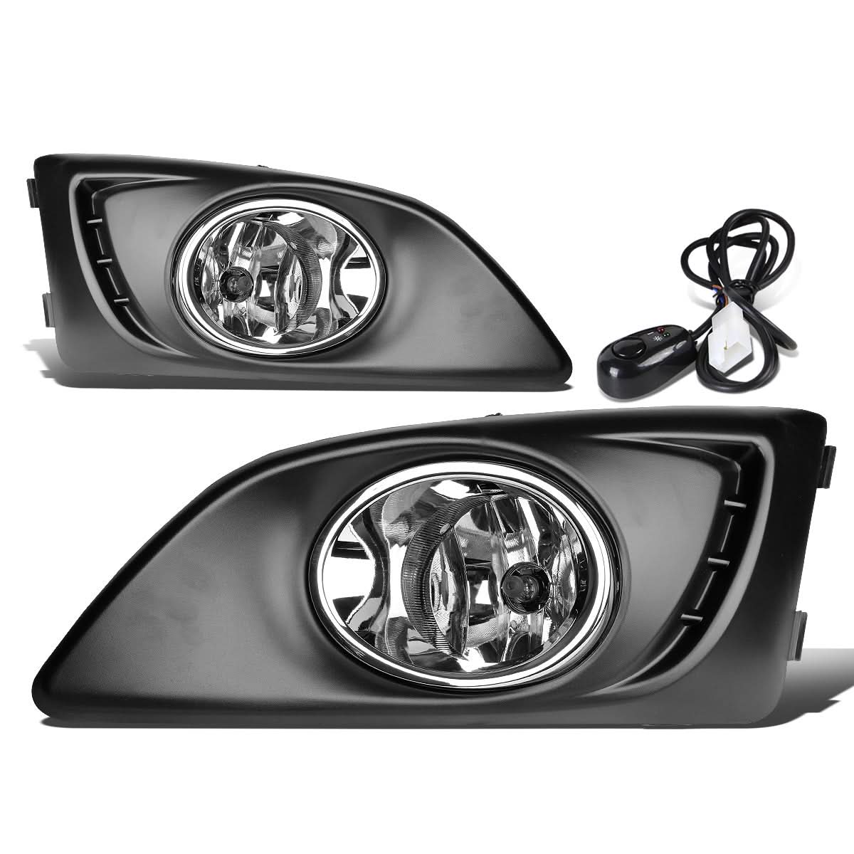 11-15 Chevrolet Sonic / 12-15 Aveo Fog Lights w/ Switch Clear H8