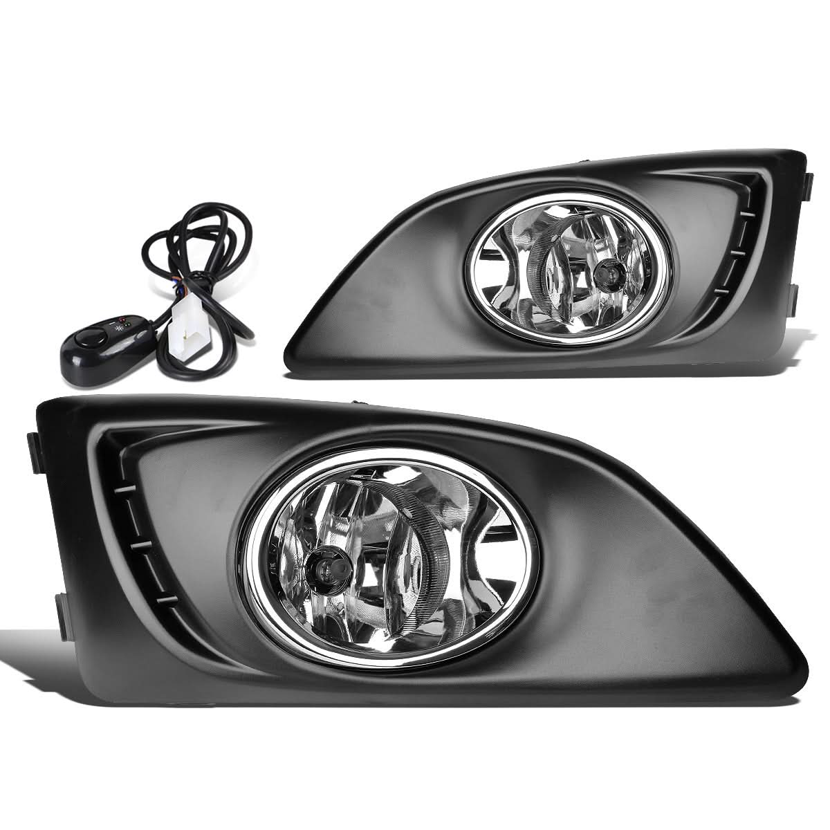 11-15 Chevrolet Sonic / 12-15 Aveo Fog Lights w/ Switch Clear H8
