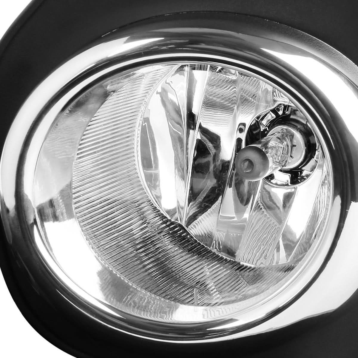 2015-2016 Toyota Yaris Hatchback Fog Lights w/ Switch H16 Bulb Clear