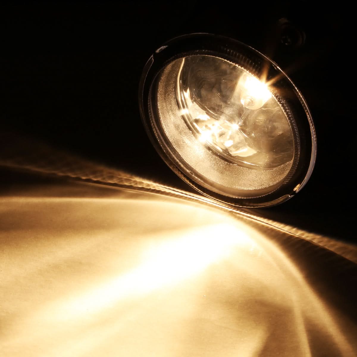 10-15 Mitsubishi Outlander Fog Lights with Switch - Amber H11 Bulb