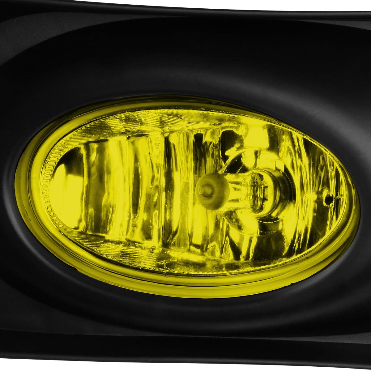 2004-2005 Acura TSX Fog Lights with Switch & Bezel - H11 Amber