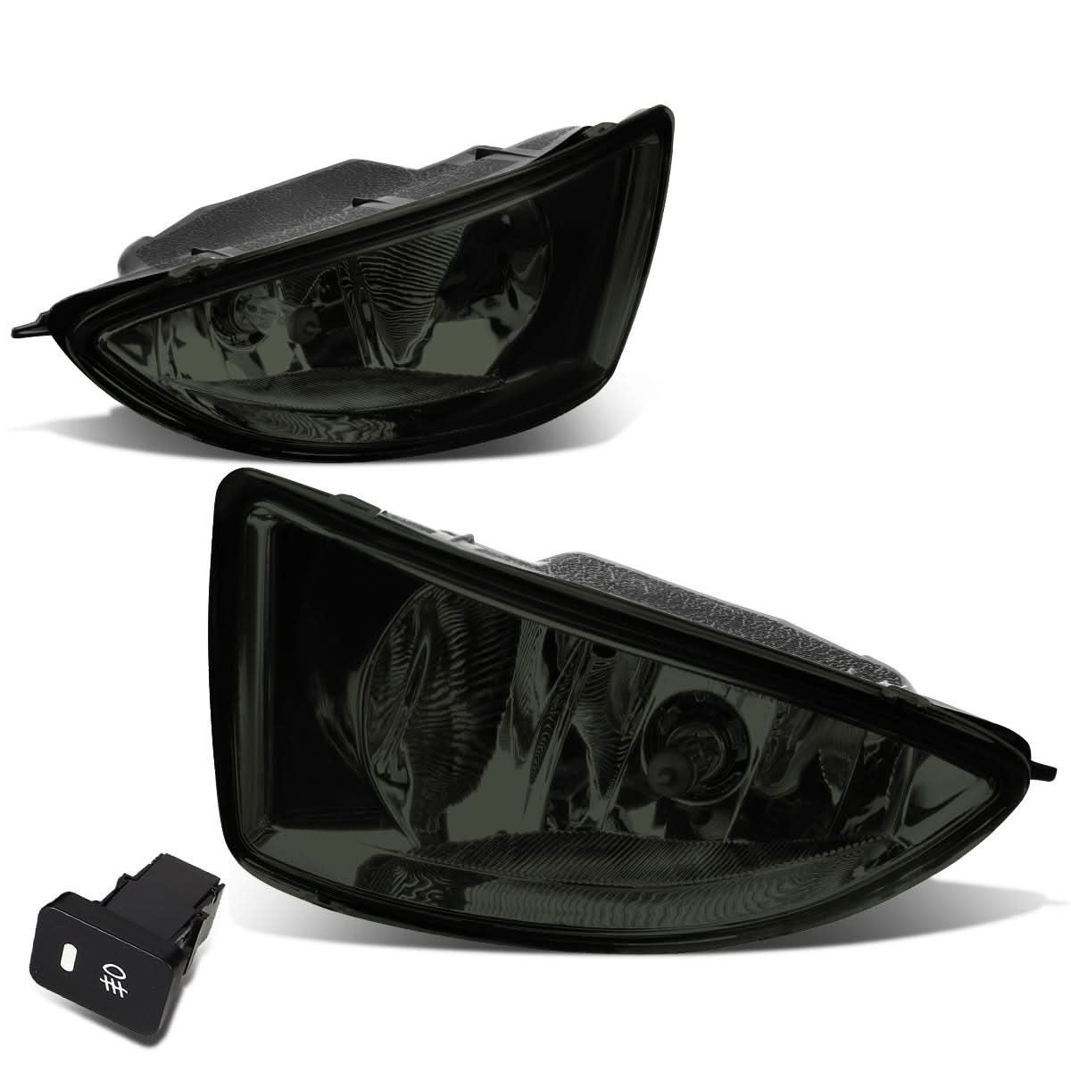 2004-2005 Honda Civic Smoke Fog Lights with Switch H11 Bulb