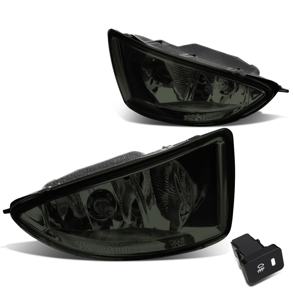 2004-2005 Honda Civic Smoke Fog Lights with Switch H11 Bulb